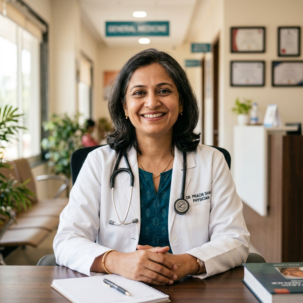 Clinical lead Dr. Prachi Shah
